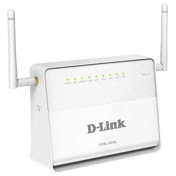 D Link DSL 224 N300 VDSL2 ADSL2 Wireless Modem Router 1 DSL-224