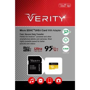رم وریتی Verity Micro Class 10 U1 95MB/S 32GB