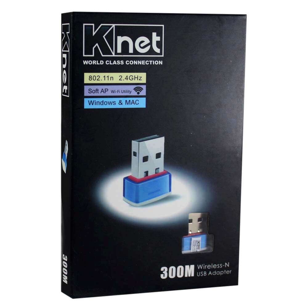 کارت شبکه بیسیم K-net Wi-Fi 300Mbps