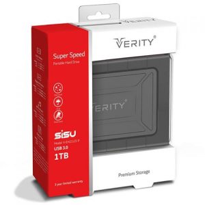هارد اکسترنال وریتی VERITY V-EH21U3-P 1TB (گارانتی ۳۶ ماهه)