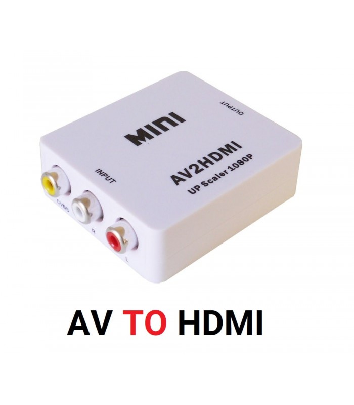 مبدل تبدیل AV RCA به HDMI اچ دی ام آی MINI