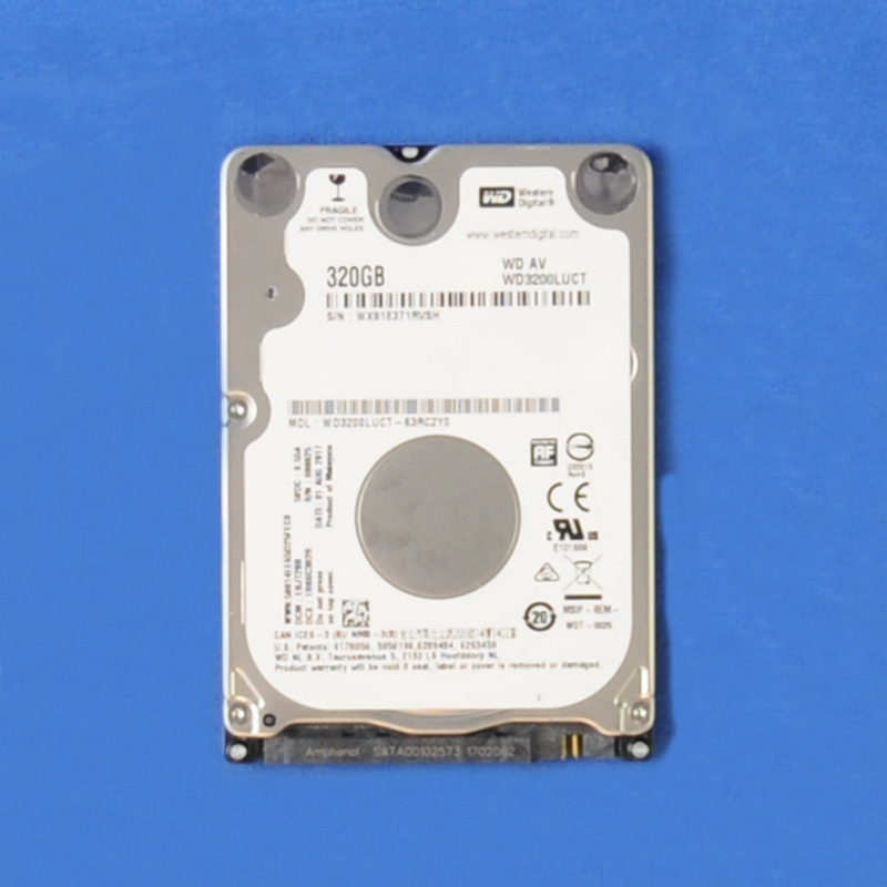 Western Digital WD3200LUCT Internal Hard Drive Laptop 250 GB