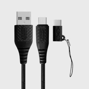 کابل تبدیل USB به Micro USB و Type-C بیاند BA-305