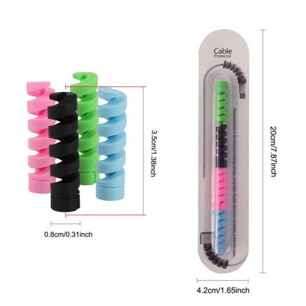 Spiral Cable Protector Silicone
