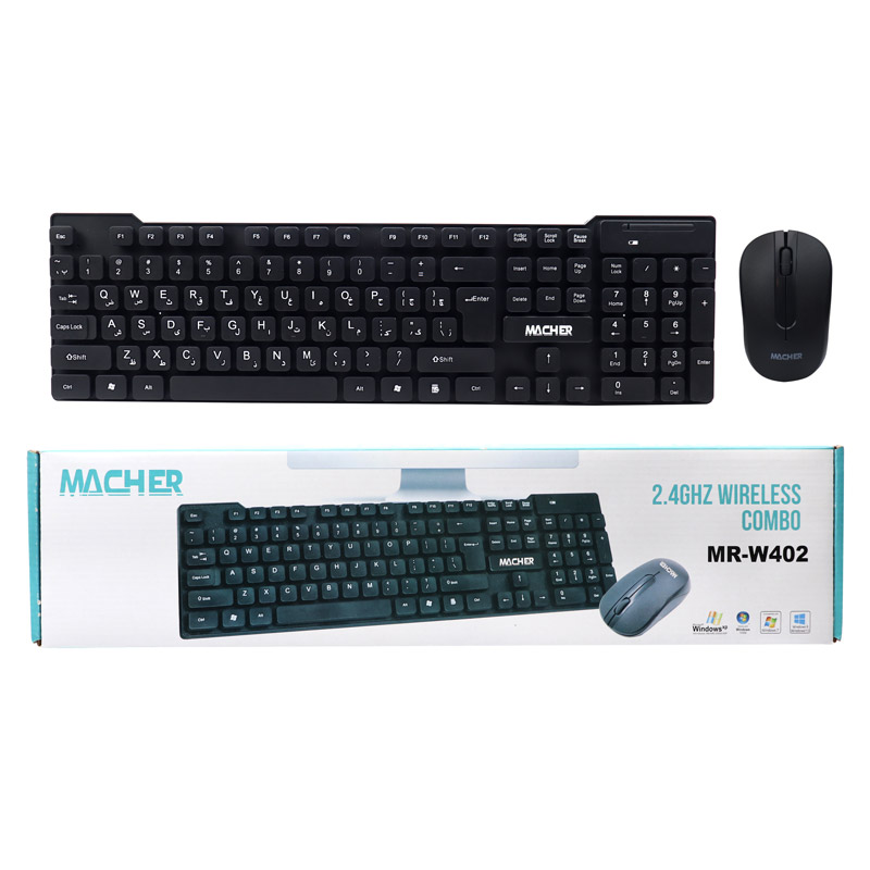 Macher MR-W402 Mouse And Keyboard