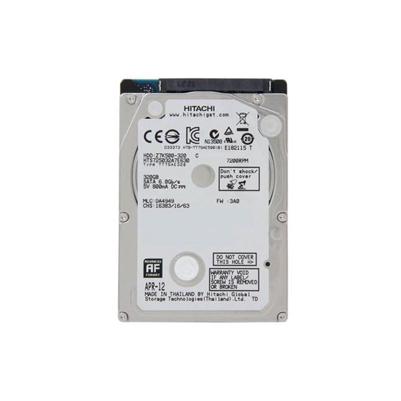 hitachi laptop hard disk 320gb