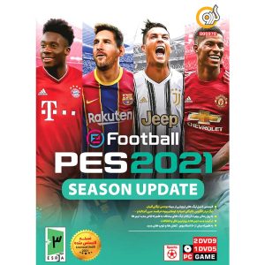 بازی PES 2021 Season Update PC 2DVD9 گردو