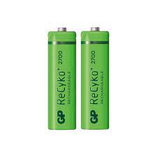باتری قلمی اورجینال شارژی GP سری Recyko+ 2700mAh (2 تایی)