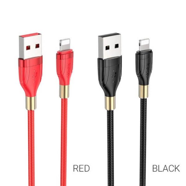 کابل آیفون (lightning) هوکو (hoco) مدل U92