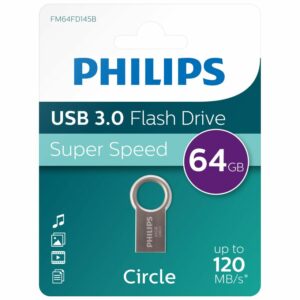 فلش مموری USB3.0 فیلیپس مدل Circle ظرفیت 64 گیگ