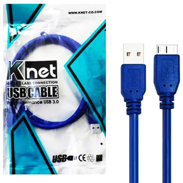 کابل هارد USB 3.0 کی نت طول 1 متر