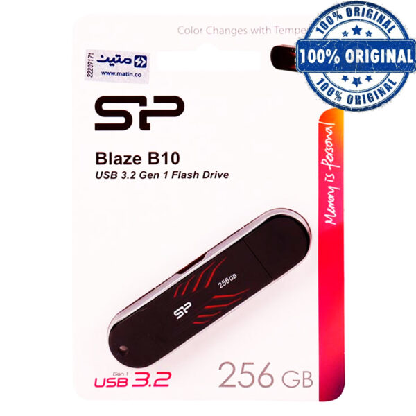 فلش مموری سیلیکون پاور مدل Blaze B10 ظرفیت 256 گیگابایت