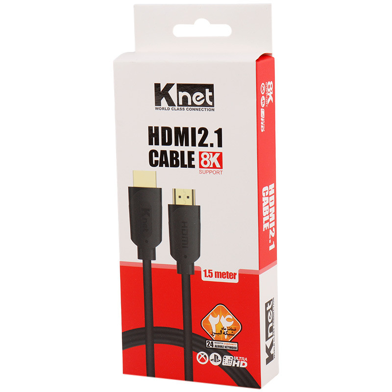 کابل K-net HDMI v2.1 8K 1.5M