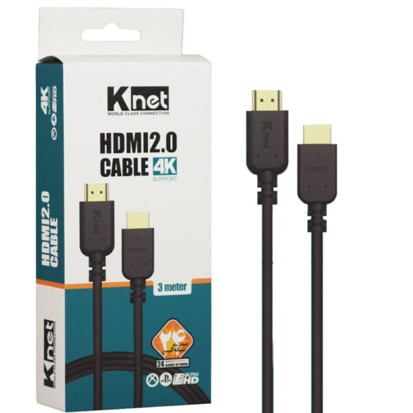 کابل KNET 4K V2 3M HDMI