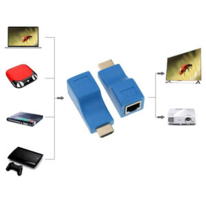 مبدل تبدیل افزایش طول HDMI مدل HPK-30M