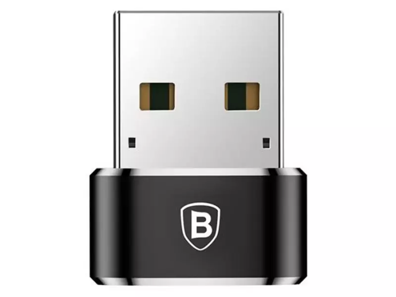 مبدل تایپ سی به یو اس بی باسئوس Baseus mini Type-C to USB Adapter