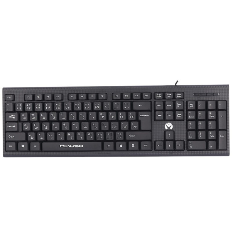 کیبورد با سیم Mikuso مدل KB-049U