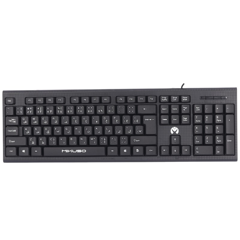 کیبورد با سیم Mikuso مدل KB-049U