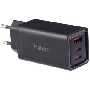 شارژر دیواری هترون مدل HWC3651PQ GaN 65 وات