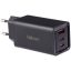 شارژر دیواری هترون مدل HWC3651PQ GaN 65 وات